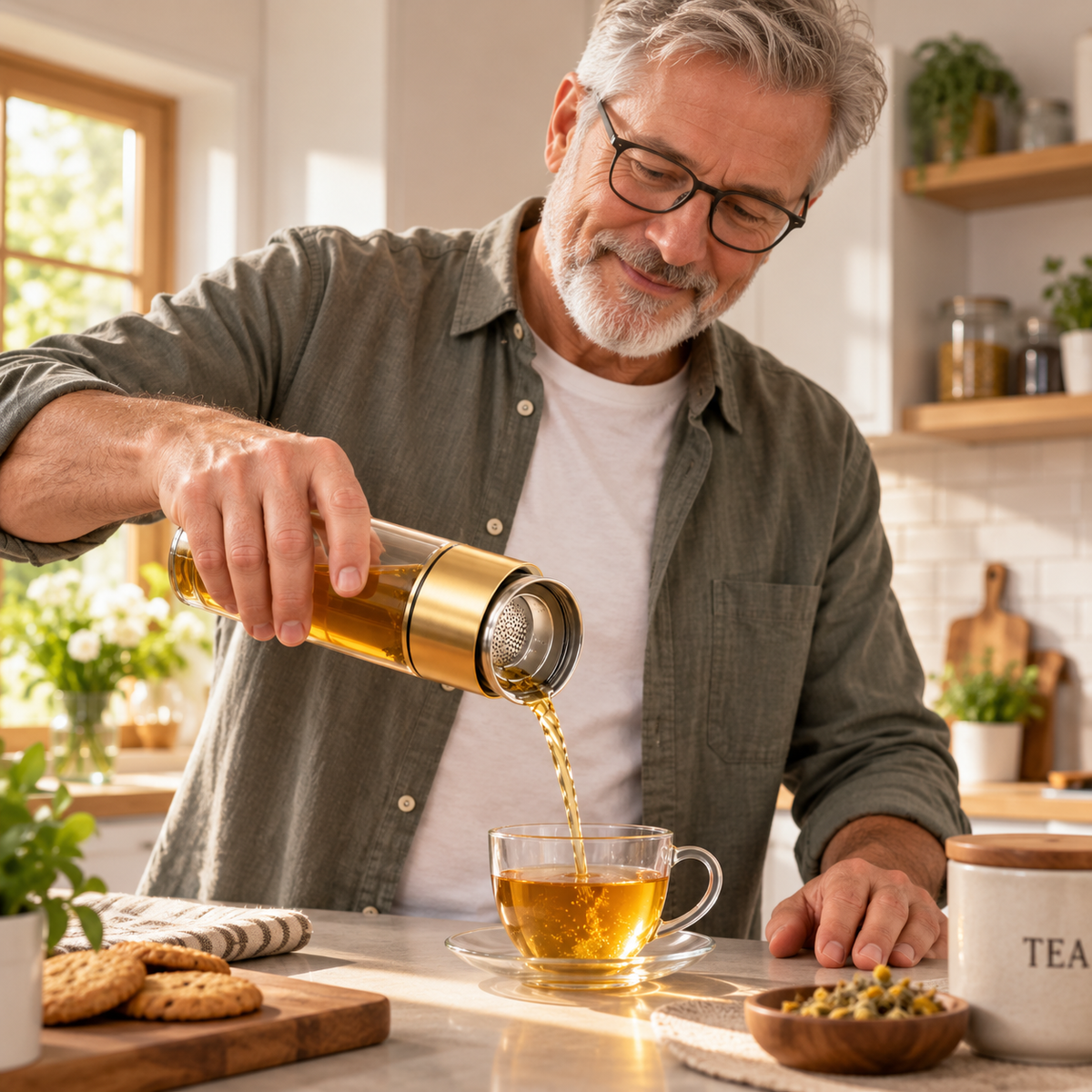 Portable Eco-Friendly Tea Infuser