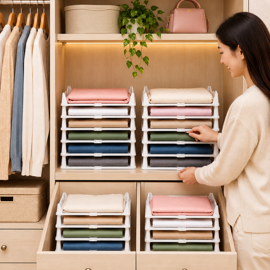Clutter Free Shirt Organizer Boards