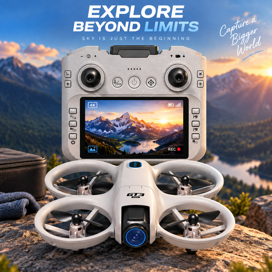 See Further, Fly Higher Quadcopter Drone