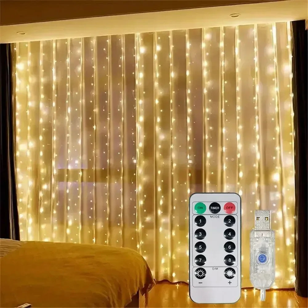 Fairy Curtain Lights for Cozy Ambience