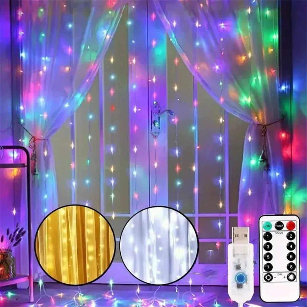 Fairy Curtain Lights for Cozy Ambience