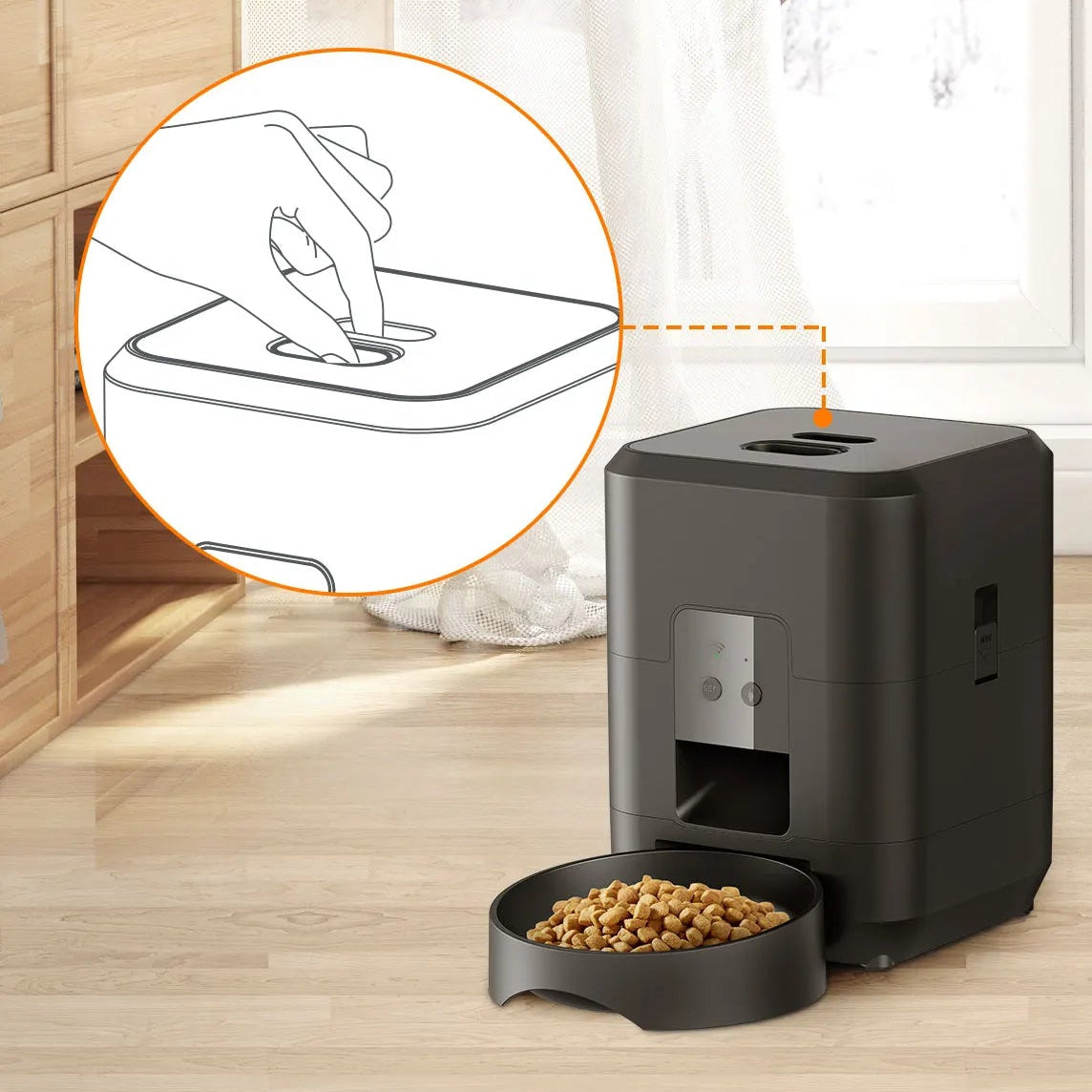 Set & Forget Smart Automatic Pet Feeder